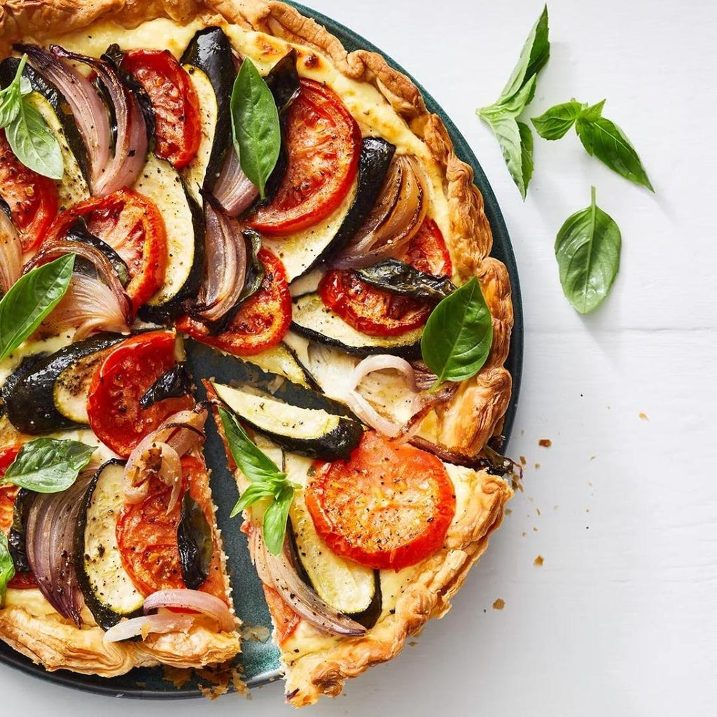 Italian veggie tart