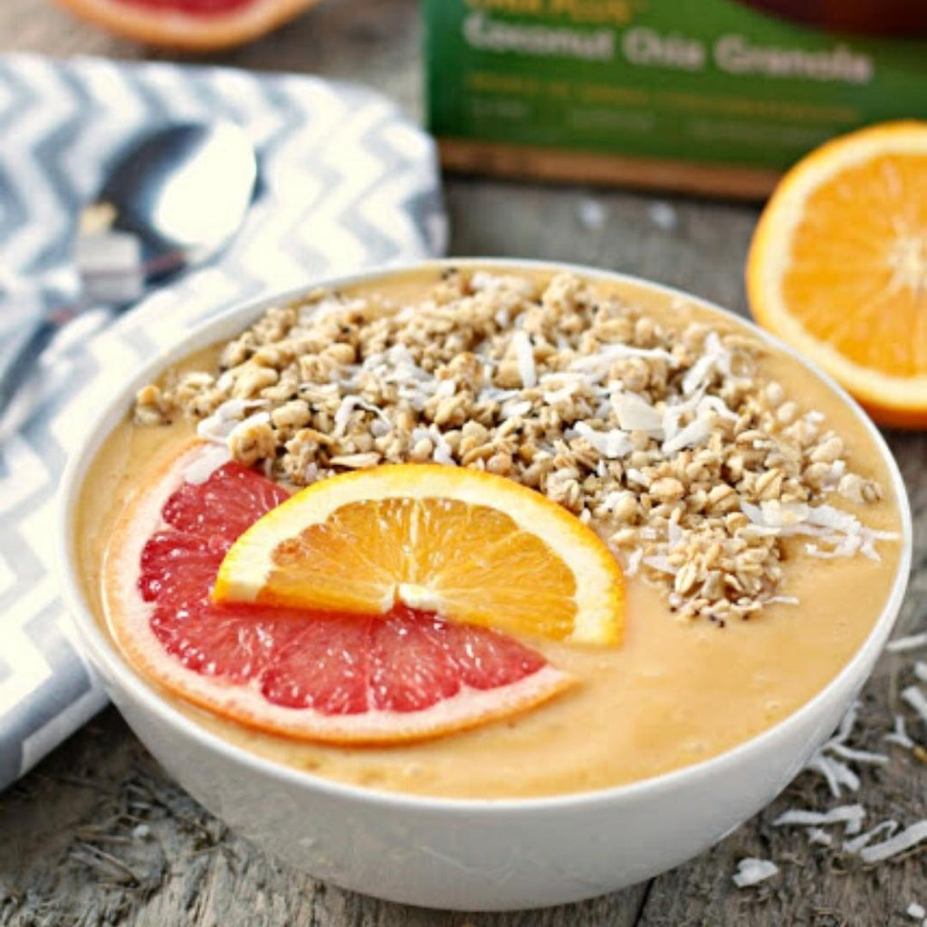 Mango Citrus Smoothie Bowl