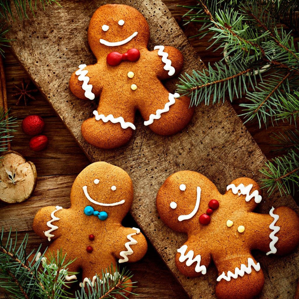 Christmas gingerbread men