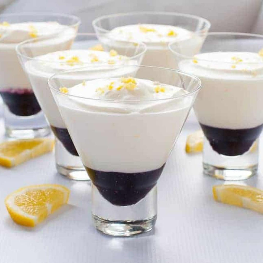 Light Lemon Mousse with Greek Yogurt