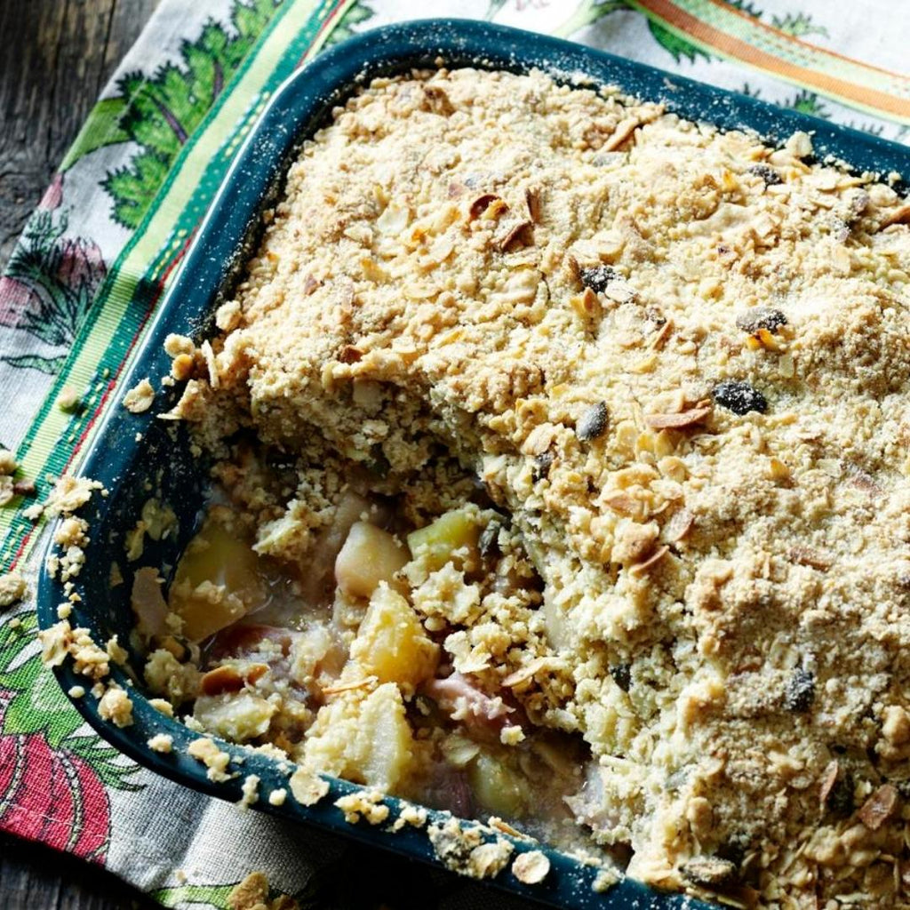 Compost fruit crumble