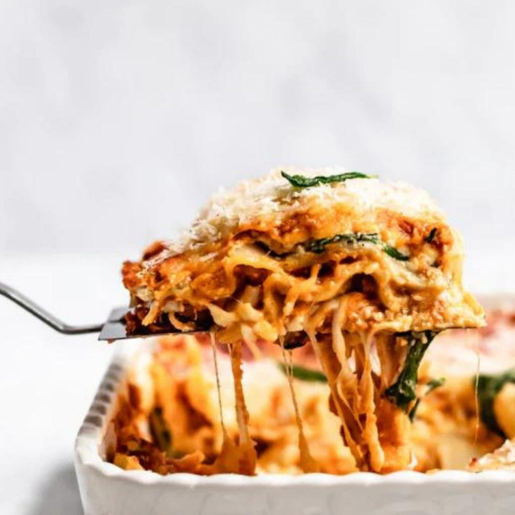 Vegetarian Spinach Pumpkin Lasagna