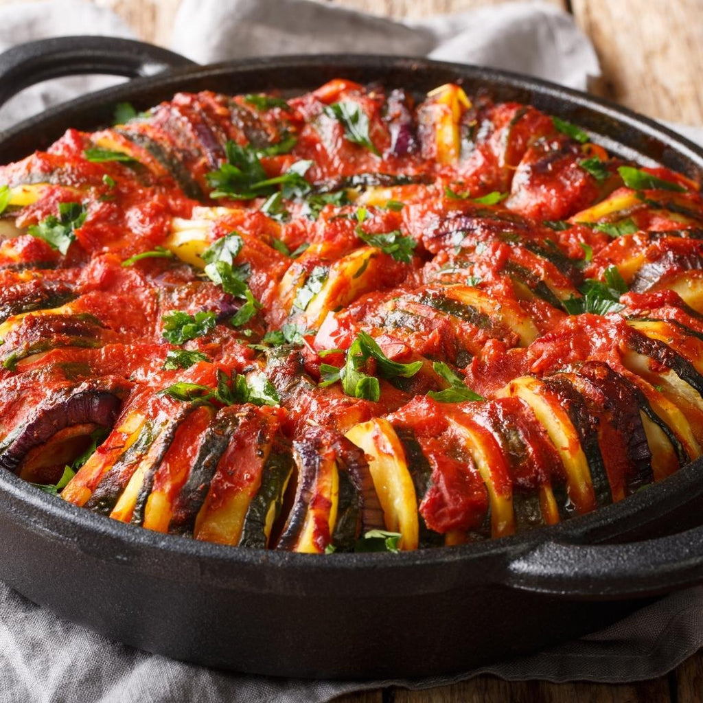 Briam (Traditional Greek Roasted Vegetables)