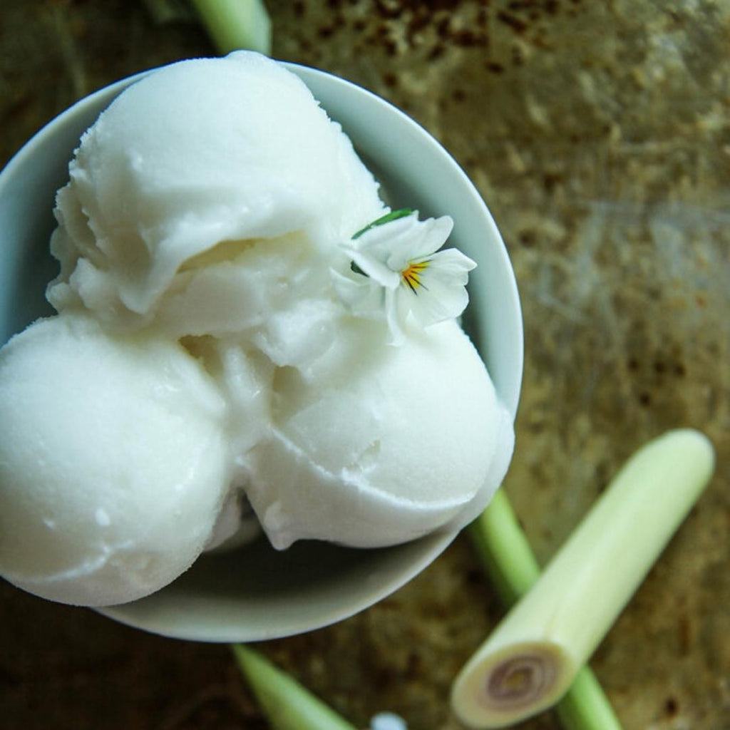 Lemongrass Coconut Sorbet