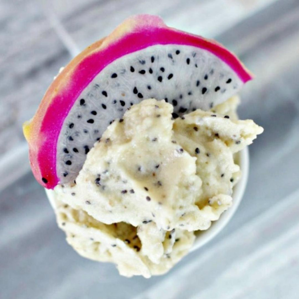 Banana Dragon Fruit Nice Cream