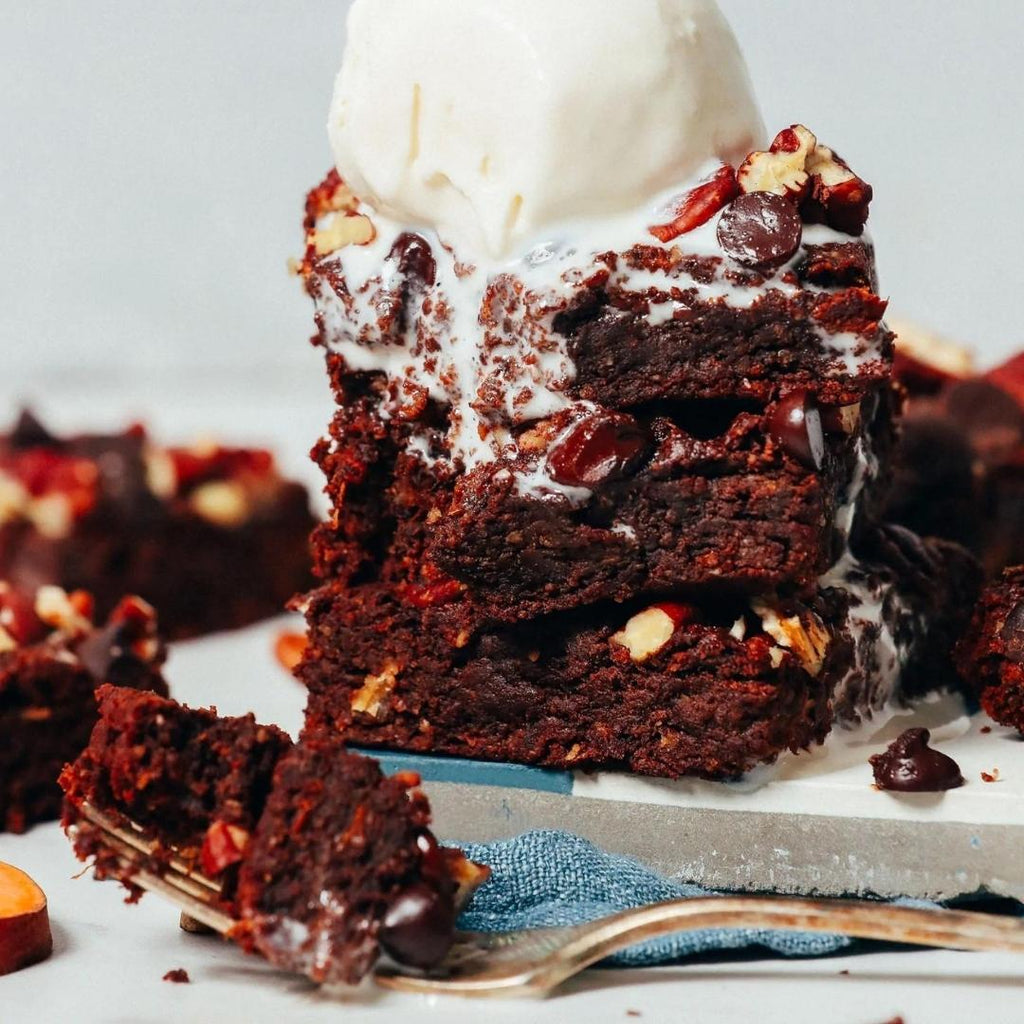 Fudgy Sweet Potato Brownies