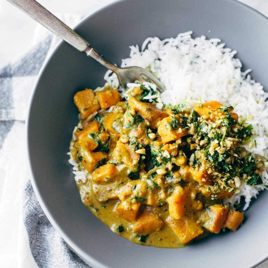 Creamy Thai Sweet Potato Curry