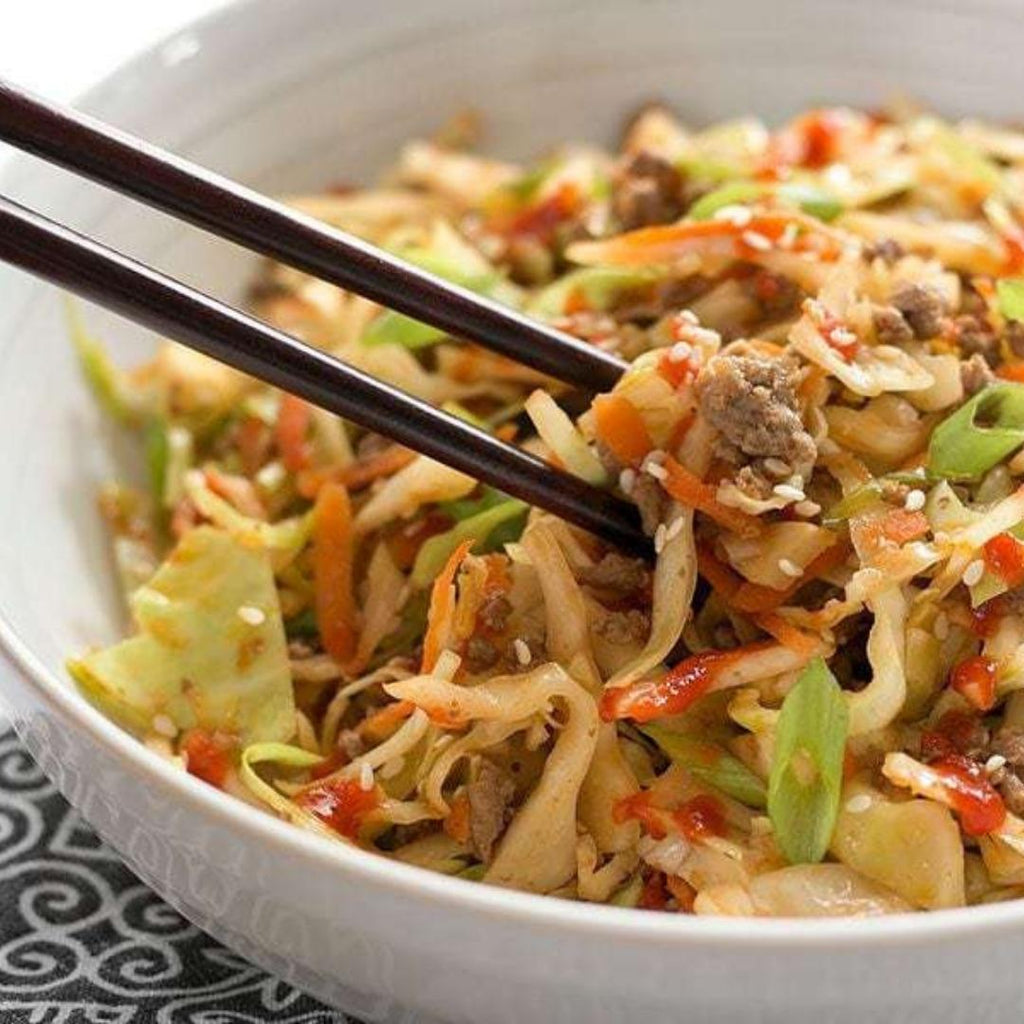 Beef and Cabbage Stir Fry