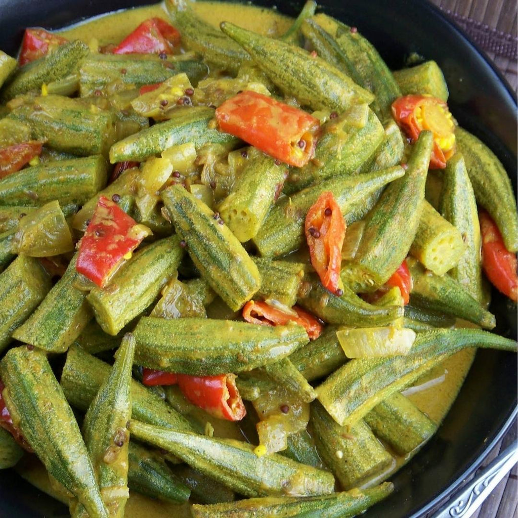 Sri Lankan Okra and Coconut Curry