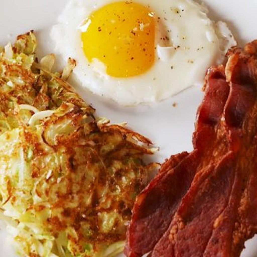 Cabbage hash browns