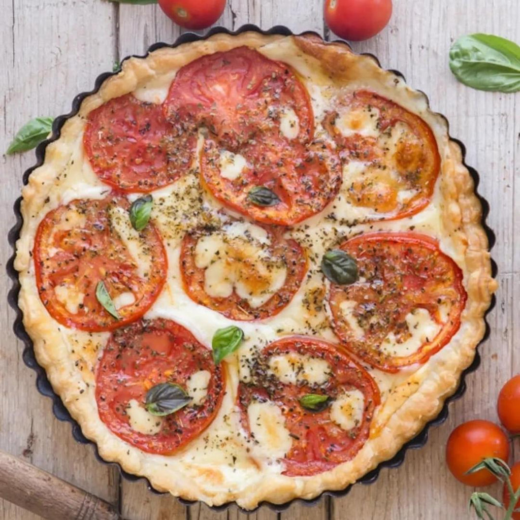 Italian Cheese and Tomato Pie