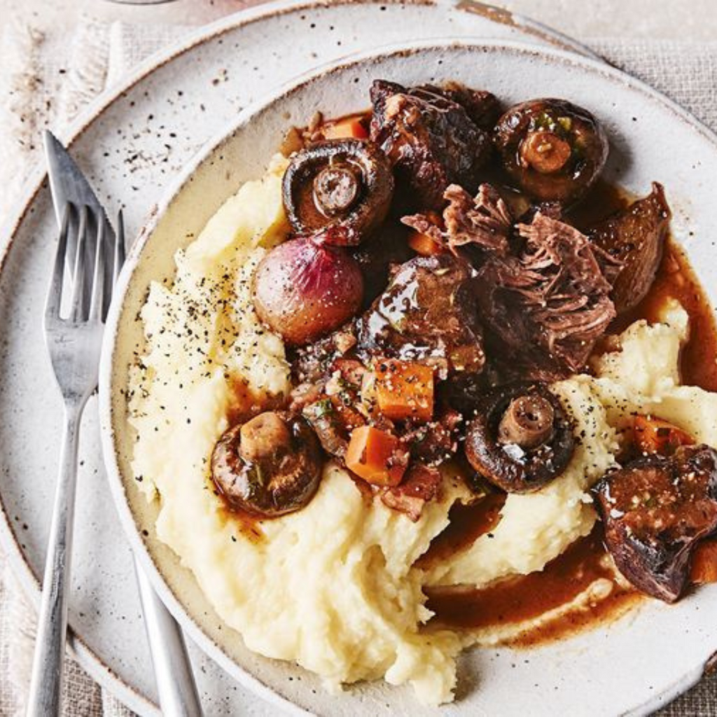 Beef cheek daube with fennel