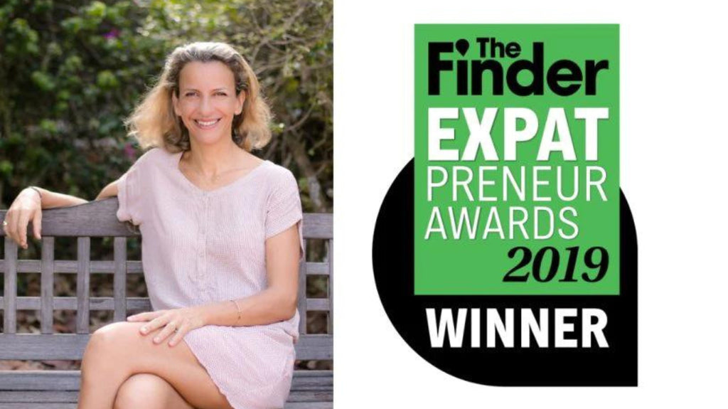 Claire Chabrieres wins the Expatpreneur Awards 2019