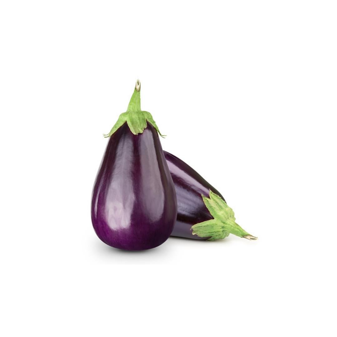 Organic Purple Eggplant (Large)