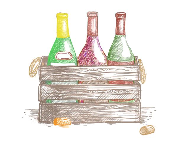 shiokfarm 3-Bottle Organic Wine Box